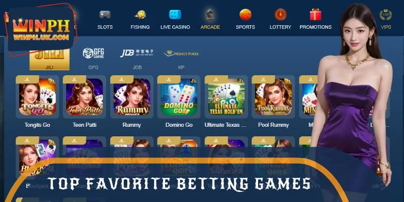 Premium game list offered by the bookmaker