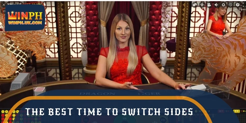 The best time to switch sides for higher accuracy