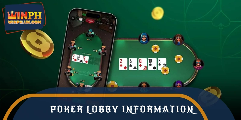 What important information does the Poker Lobby have?