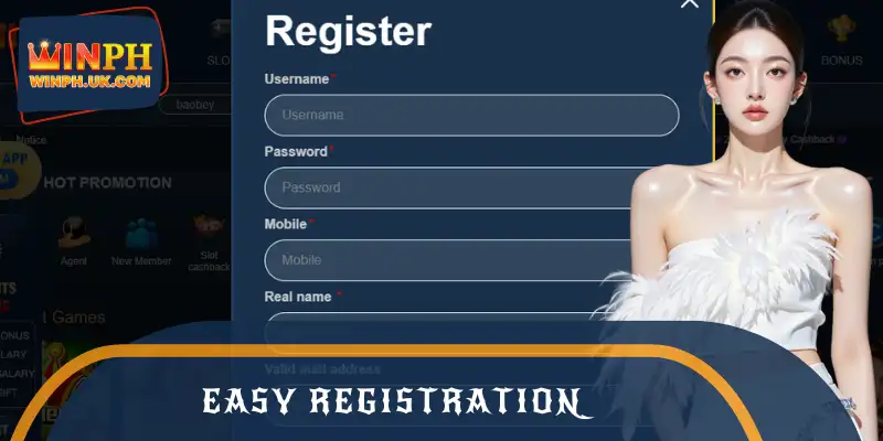 Super simple account creation